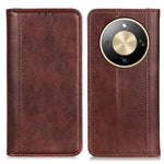 For Honor Magic8 Lite 5G / X70 5G / X9d 5G Stand Case Split Leather Litchi Texture Wallet Phone Cover