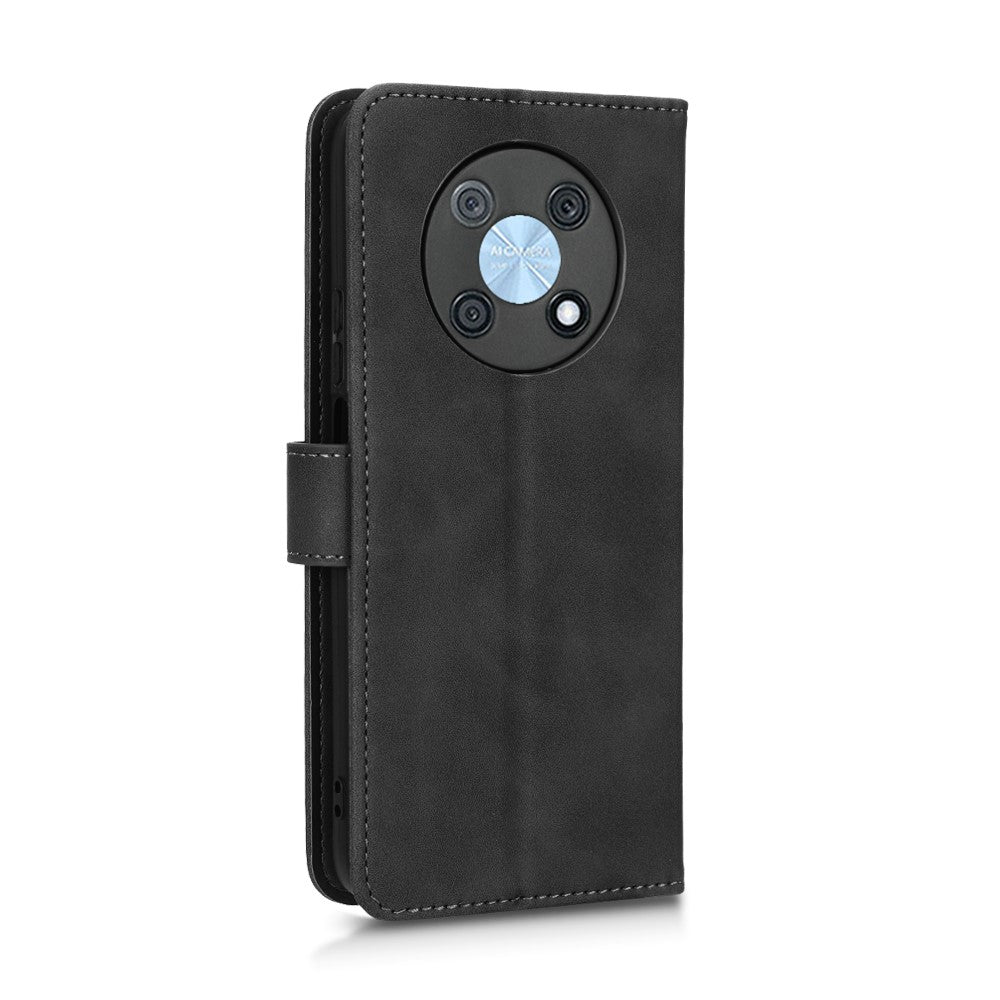 For Huawei nova Y90 4G Skin-touch Feeling PU Leather Wallet Case Foldable Stand Anti-drop Phone Cover