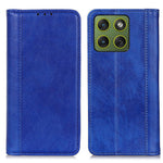 Til Motorola Edge 70 5G Stand Case Splitlæder Litchi Tekstur Pung Telefoncover