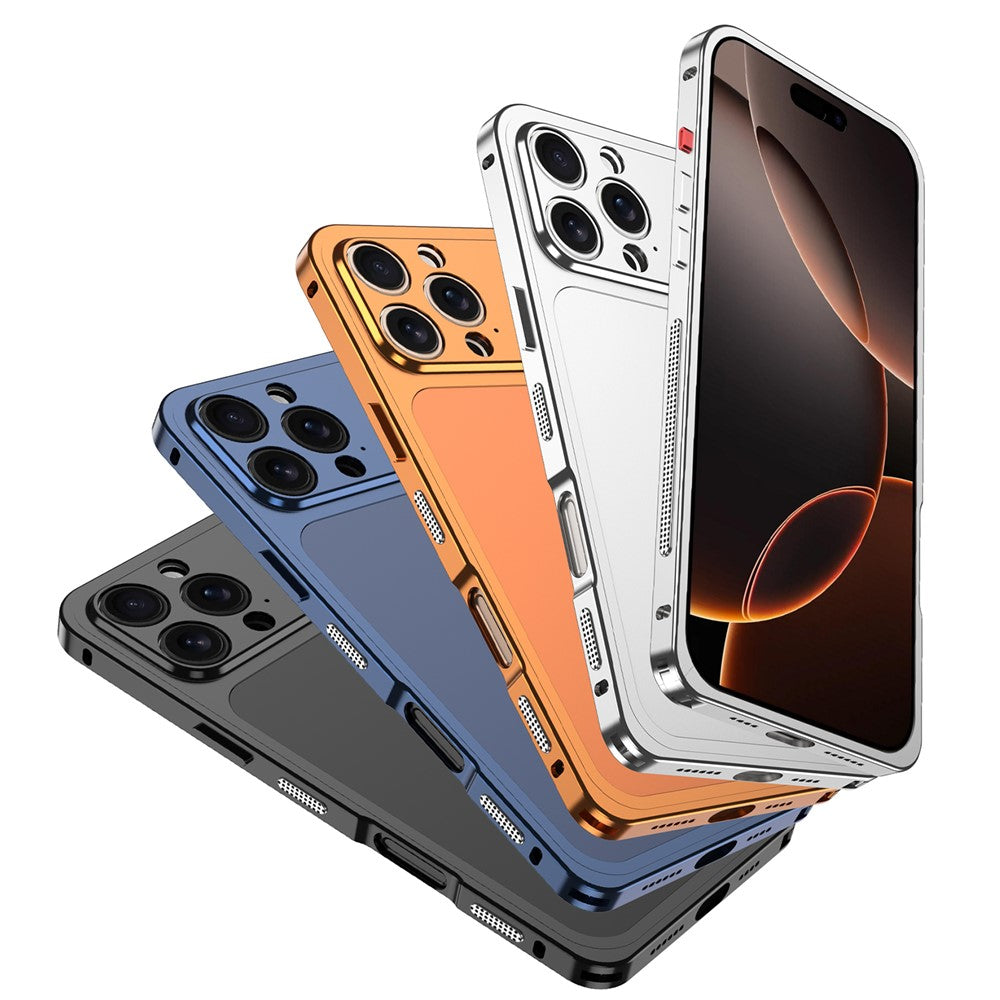 DYONG For iPhone 16 Pro Max Case Kit Transform to 17 Pro Max Metal Frame + Back Panel Locking Buckle Phone Cover