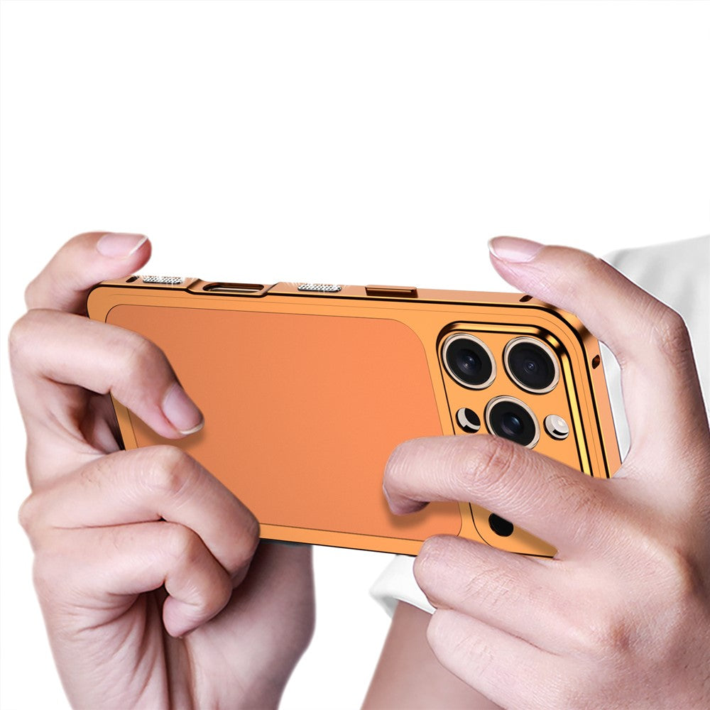 DYONG For iPhone 16 Pro Max Case Kit Transform to 17 Pro Max Metal Frame + Back Panel Locking Buckle Phone Cover