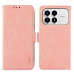 ABEEL For Xiaomi Redmi K90 5G / Poco F8 Pro 5G Case PU Leather Folio Stand View RFID Blocking Phone Cover