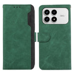 ABEEL For Xiaomi Redmi K90 5G / Poco F8 Pro 5G Case Color Splicing Leather Flip Phone Cover RFID Blocking