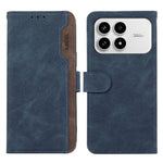 ABEEL For Xiaomi Redmi K90 5G / Poco F8 Pro 5G Case Color Splicing Leather Flip Phone Cover RFID Blocking