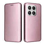For Xiaomi 17 Case Carbon Fiber Texture Drop-Proof PU Leather Phone Cover
