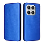 For Xiaomi 17 Case Carbon Fiber Texture Drop-Proof PU Leather Phone Cover