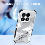 For Xiaomi 17 Case PC + TPU Shockproof Phone Cover with Kickstand