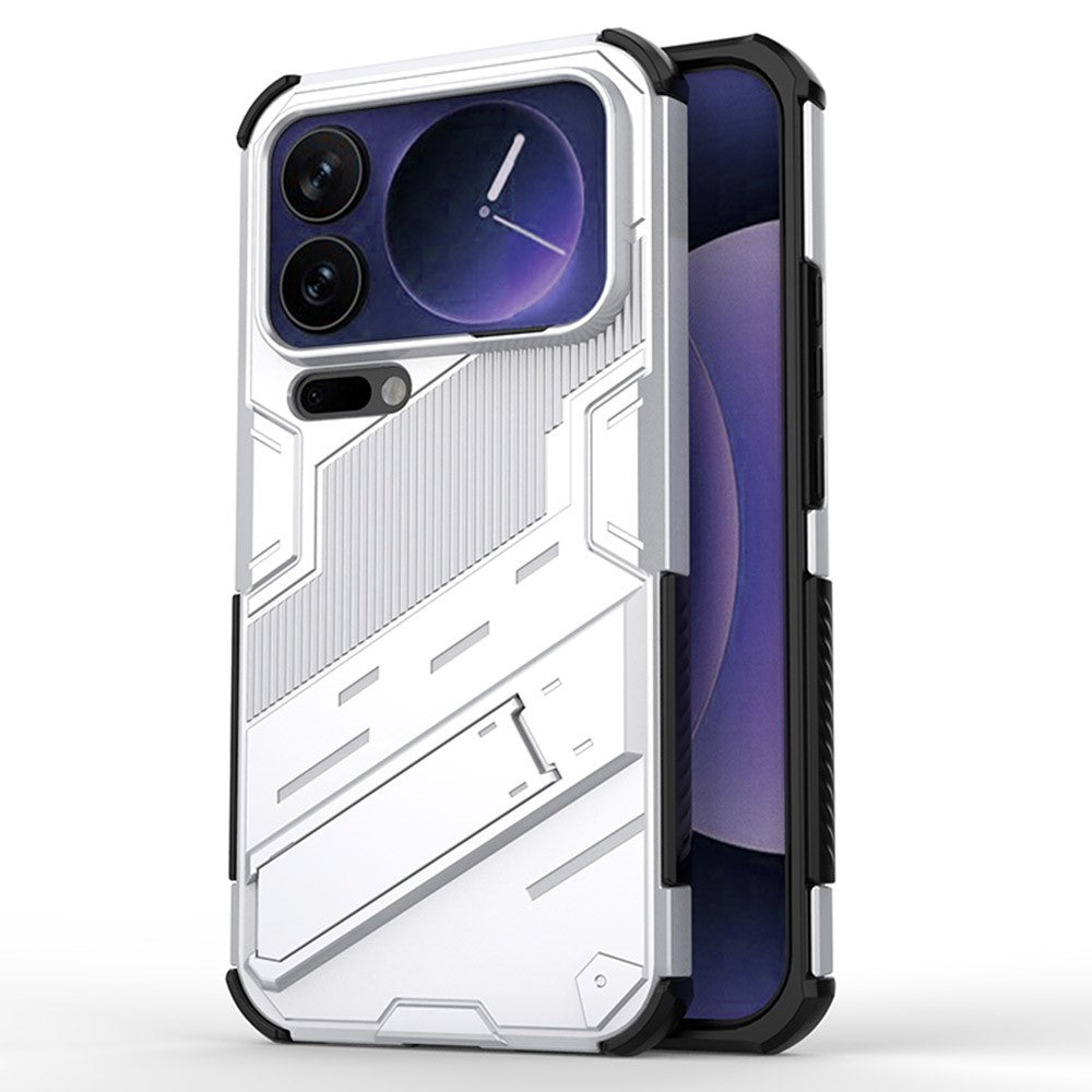 For Xiaomi 17 Pro Max Case PC + TPU Shockproof Phone Cover with Kickstand