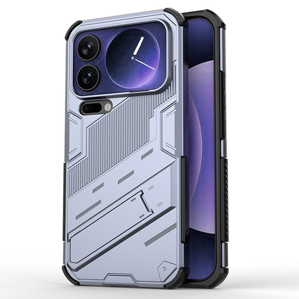Xiaomi 17 Pro Max-skal PC + TPU stötsäkert mobilskal med stöd