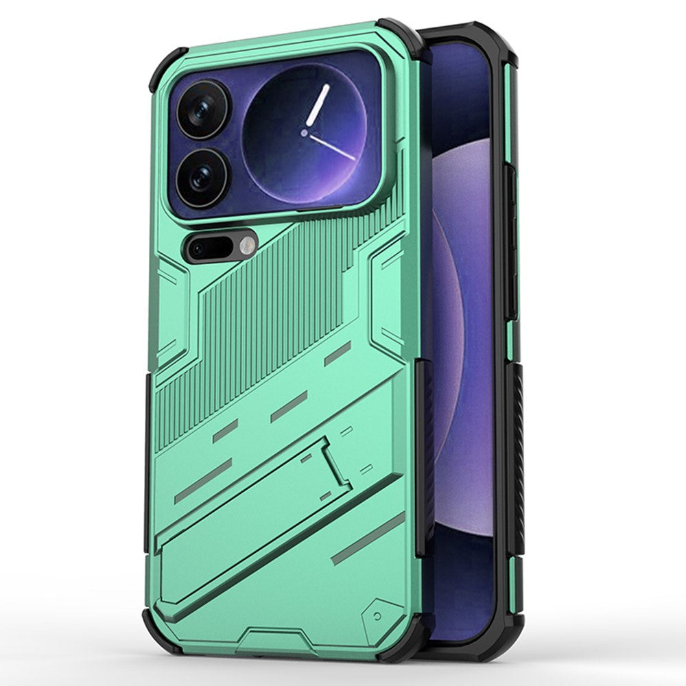 Xiaomi 17 Pro Max-skal PC + TPU stötsäkert mobilskal med stöd