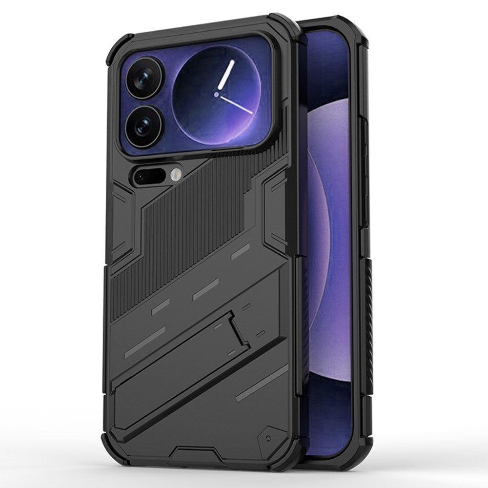 Xiaomi 17 Pro Max-skal PC + TPU stötsäkert mobilskal med stöd