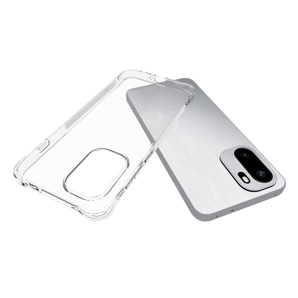 For OnePlus 15R 5G / Ace 6T 5G / Ace 6 5G Clear Case Anti-Shock TPU Phone Cover Reinforced Corners
