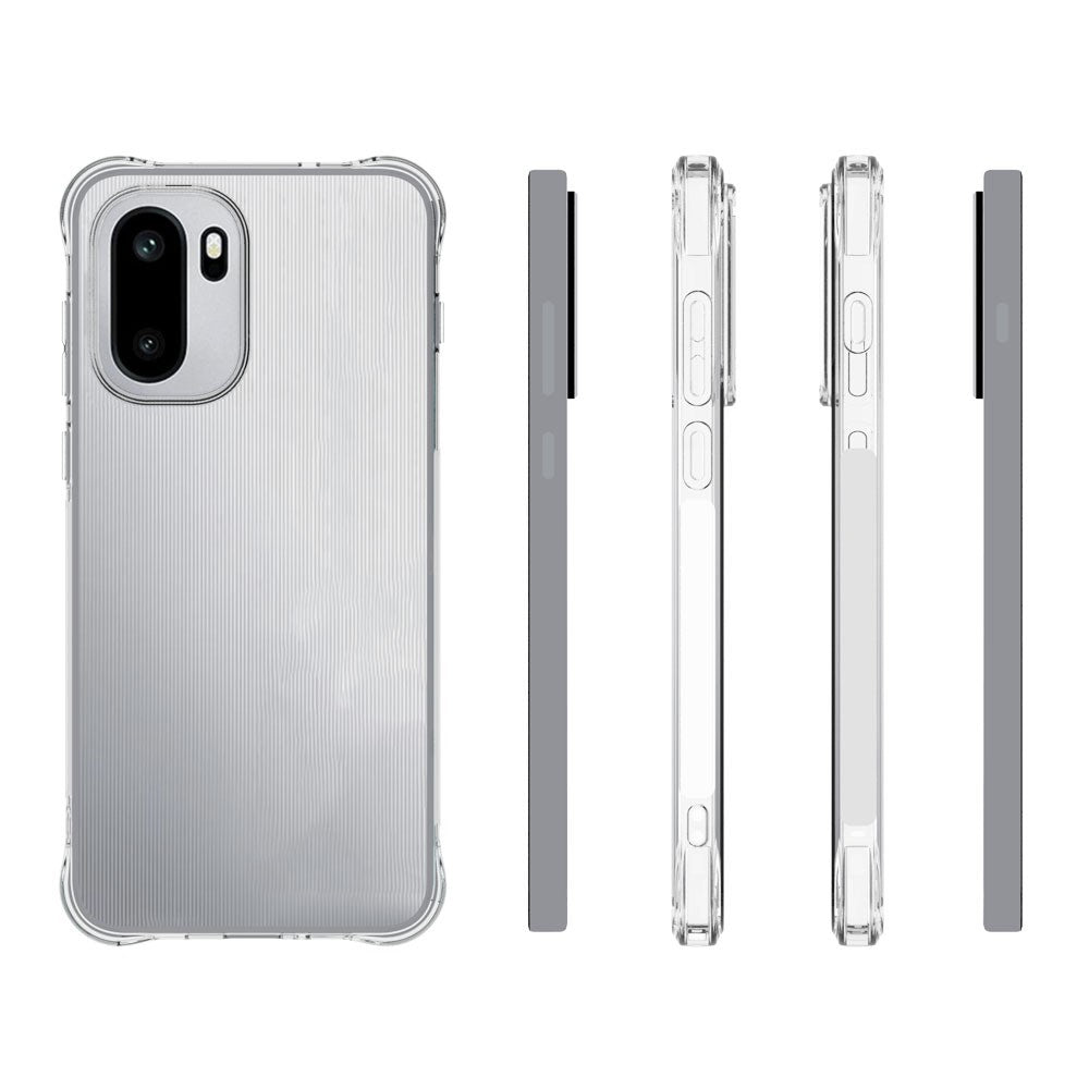 For OnePlus 15R 5G / Ace 6T 5G / Ace 6 5G Clear Case Anti-Shock TPU Phone Cover Reinforced Corners