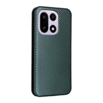 OnePlus 15 5G-skal, kolfiberstruktur, fallsäkert PU-läder, mobilskal