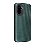OnePlus 15R 5G / Ace 6T 5G / Ace 6 5G skal kolfiberstruktur fallsäkert PU-läder mobilskal