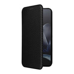 For Motorola Edge 70 5G Case Carbon Fiber Texture Drop-Proof PU Leather Phone Cover