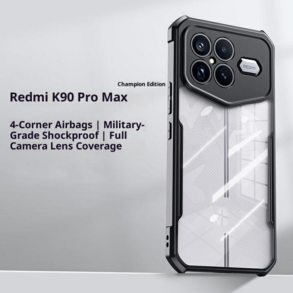 XUNDD For Xiaomi Redmi K90 Pro Max Champion Edition Case Dropproof TPU + Acrylic Clear Back Phone Cover