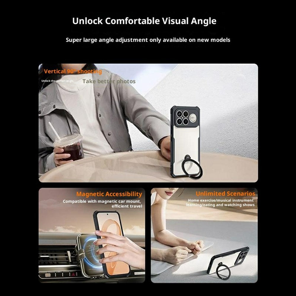 XUNDD For Xiaomi Redmi K90 Pro Max 5G / Poco F8 Ultra Case Dropproof TPU + Acrylic Clear Back Phone Cover