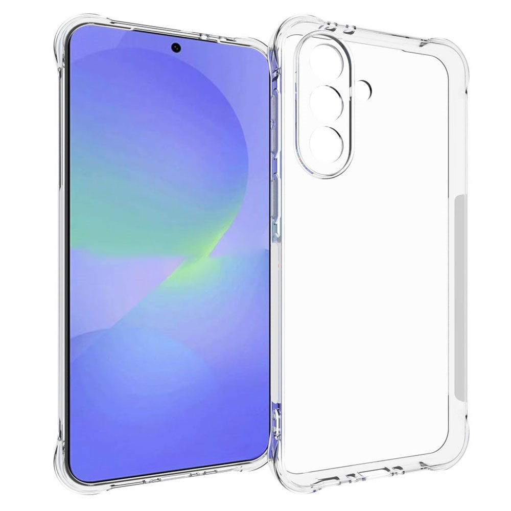Til Samsung Galaxy A37 5G TPU-telefoncover Skridsikkert gennemsigtigt mobiltelefoncover