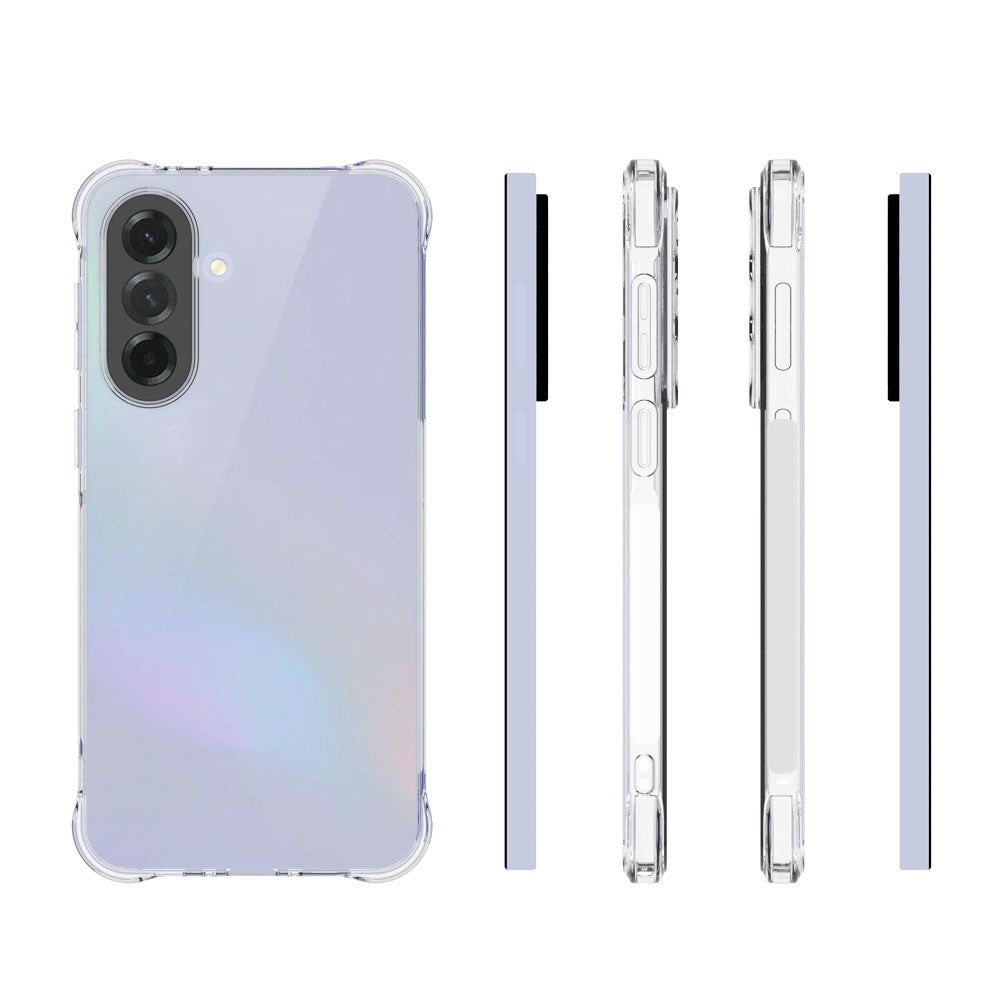 Til Samsung Galaxy A37 5G TPU-telefoncover Skridsikkert gennemsigtigt mobiltelefoncover