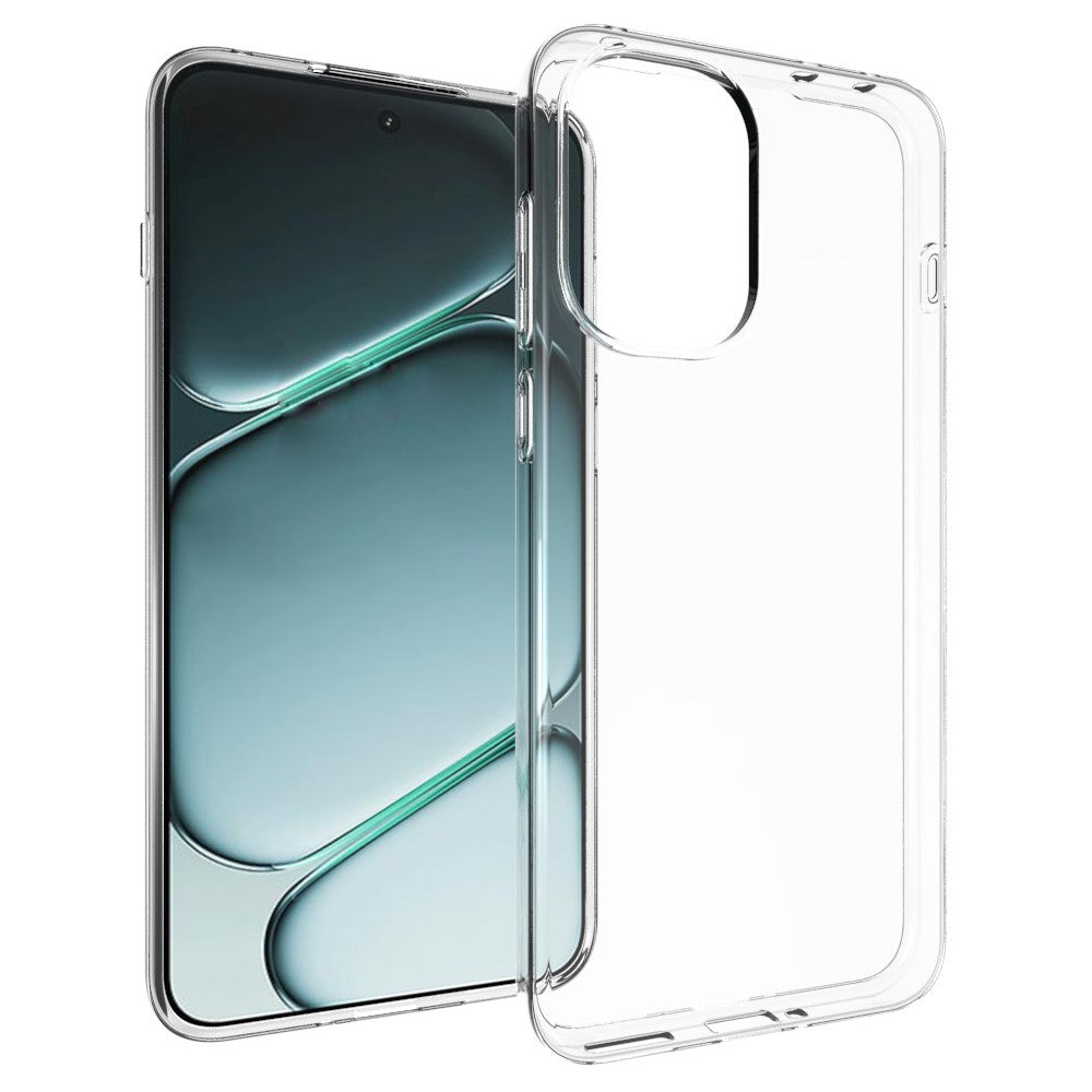 Til OnePlus 15R 5G / Ace 6T 5G / Ace 6 5G Cover Vandmærkebestandigt TPU Gennemsigtigt Telefonbagcover