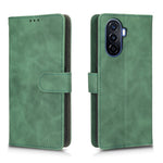 For Huawei nova Y70 4G Skin-touch Feeling Flip Phone Shell Wallet Stand Phone Case Folio PU Leather + TPU Cover