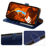 For Oppo Find X9 5G Case RFID Blocking Wallet Litchi Texture Leather Phone Cover Magnetic Clasp