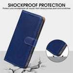 For Oppo Find X9 5G Case RFID Blocking Wallet Litchi Texture Leather Phone Cover Magnetic Clasp