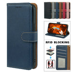For Oppo Find X9 5G Case RFID Blocking Wallet Litchi Texture Leather Phone Cover Magnetic Clasp
