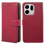 For Oppo Find X9 5G Case RFID Blocking Wallet Litchi Texture Leather Phone Cover Magnetic Clasp