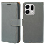 For Oppo Find X9 5G Case RFID Blocking Wallet Litchi Texture Leather Phone Cover Magnetic Clasp