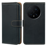 For Honor Magic8 Pro 5G Case RFID Blocking Wallet Litchi Texture Leather Phone Cover Magnetic Clasp