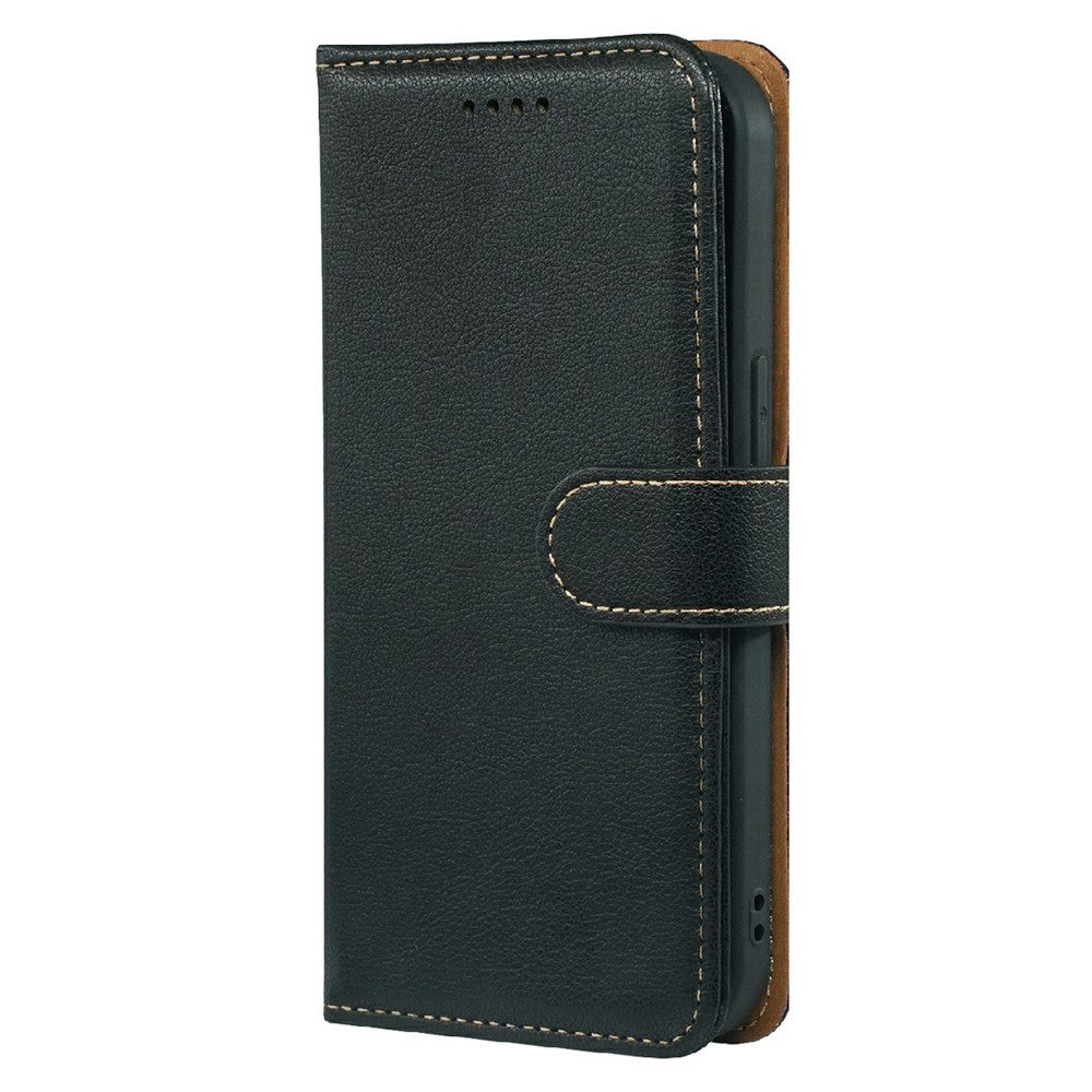 For Honor Magic8 Pro 5G Case RFID Blocking Wallet Litchi Texture Leather Phone Cover Magnetic Clasp