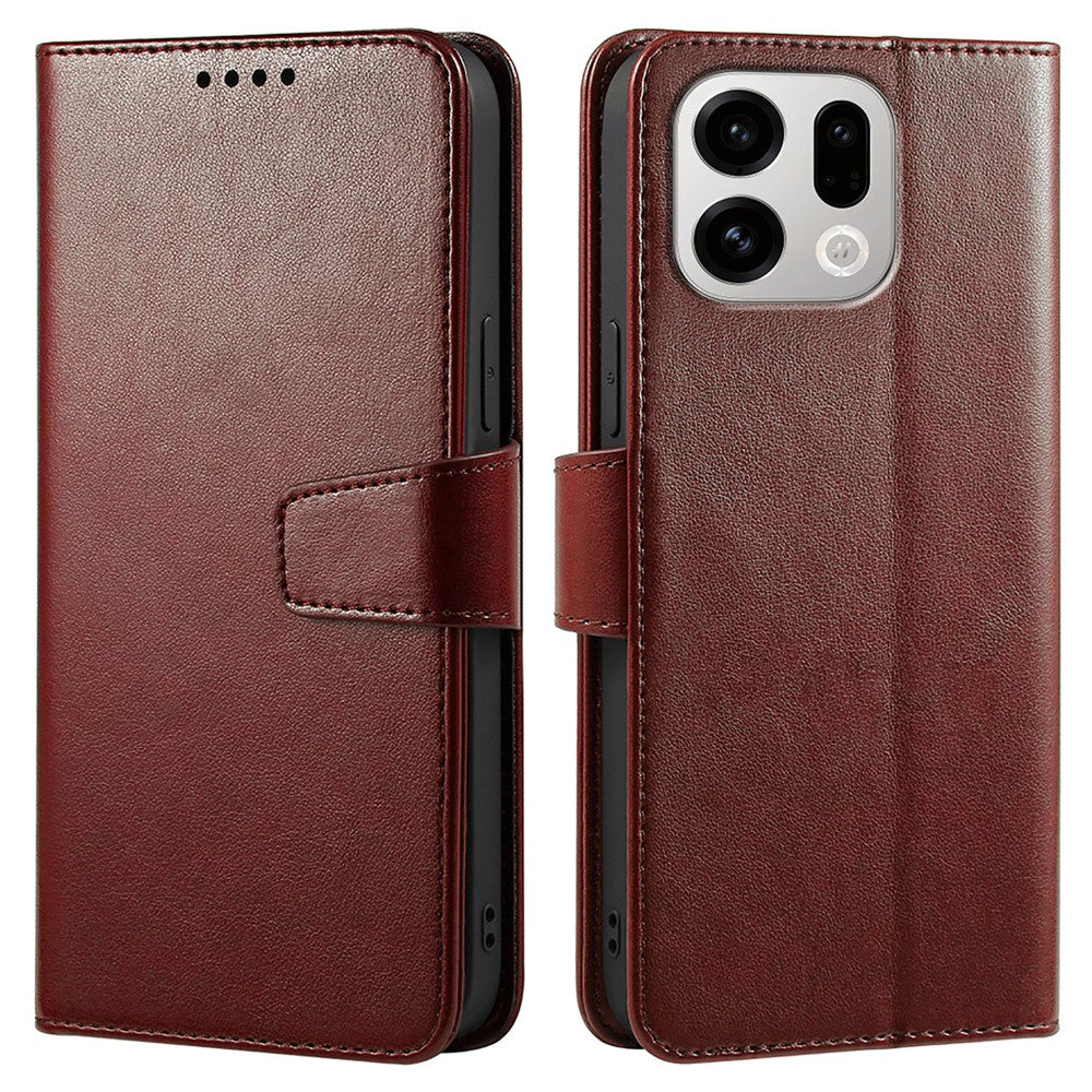 For Oppo Find X9 5G Case Stand Card Holder Wallet Leather Phone Cover