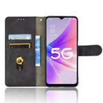 Oppo A57e 4G / A57s 4G / A57 4G / A77 4G / OnePlus Nord N20 SE 4G Skin-touch mobilskal PU-läder Plånboksfodral Stötsäkert Skydd
