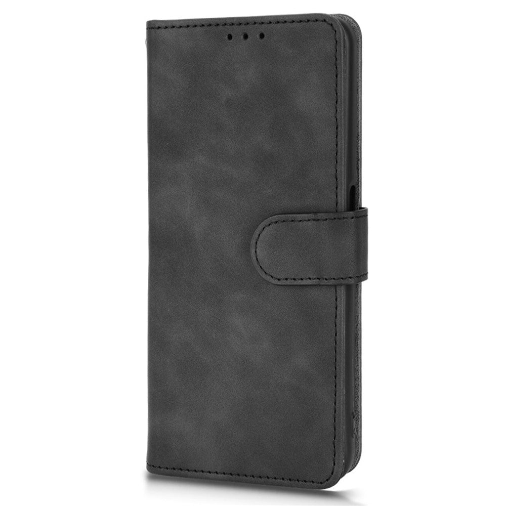 Oppo A57e 4G / A57s 4G / A57 4G / A77 4G / OnePlus Nord N20 SE 4G Skin-touch mobilskal PU-läder Plånboksfodral Stötsäkert Skydd