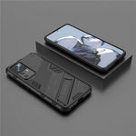 For Xiaomi 12T Pro 5G Anti-drop Hard PC+Soft TPU Case Shockproof Kickstand Cell Phone Cover