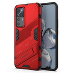 For Xiaomi 12T Pro 5G Anti-drop Hard PC+Soft TPU Case Shockproof Kickstand Cell Phone Cover