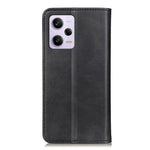 For Xiaomi Redmi Note 12 Pro 5G / Note 12 Pro Speed 5G / Poco X5 Pro 5G Shockproof Split Leather Phone Case Magnetic Auto-absorbed Cowhide Texture Flip Wallet Cover with Stand