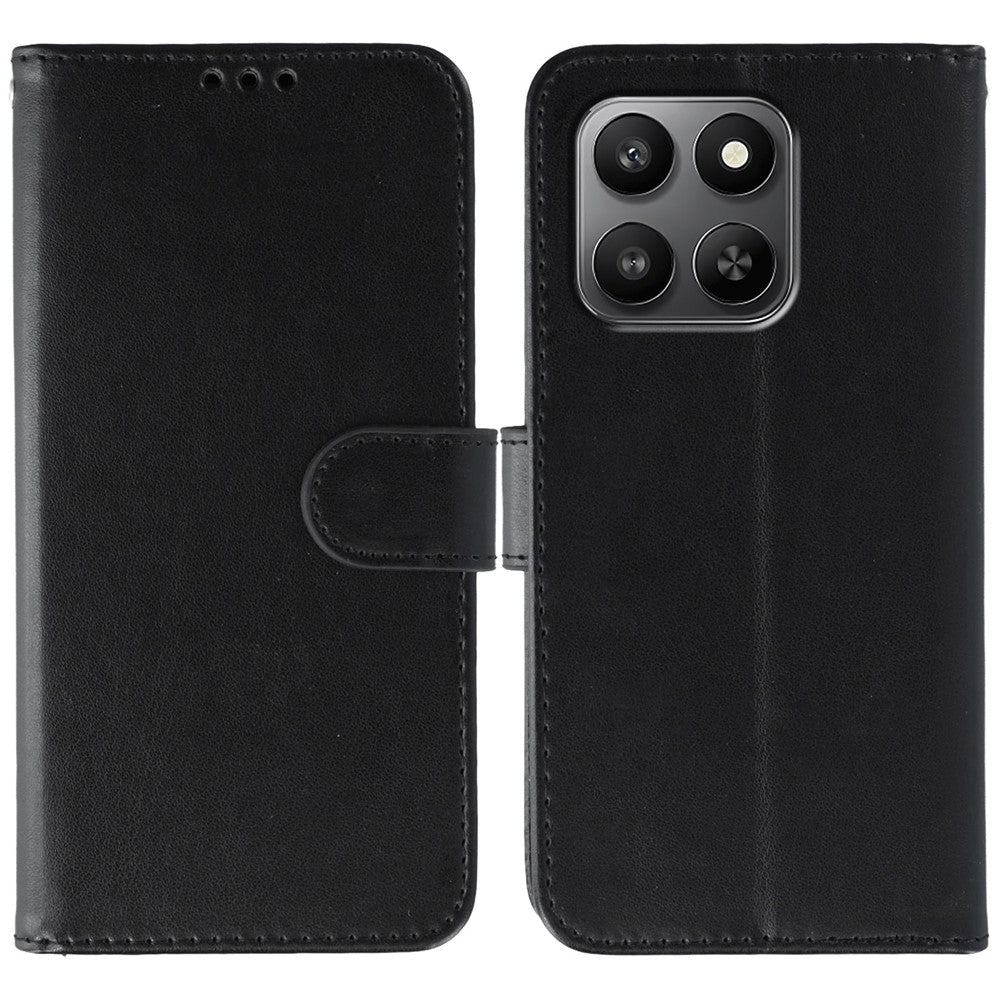 Wallet Case For Honor 400 Smart 5G  /  X7d 4G  /  X7d 5G PU Leather Flip Phone Cover with Strap