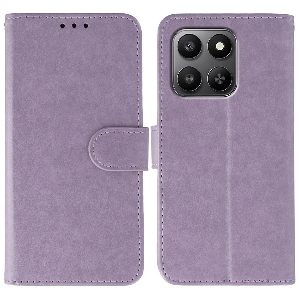Wallet Case For Honor 400 Smart 5G  /  X7d 4G  /  X7d 5G PU Leather Flip Phone Cover with Strap