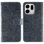 For Oppo Find X9 5G Case Lace Flowers PU Leather Flip Wallet Phone Cover