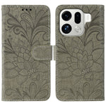 For Oppo Find X9 Pro 5G Case Lace Flowers PU Leather Flip Wallet Phone Cover