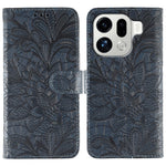 For Oppo Find X9 Pro 5G Case Lace Flowers PU Leather Flip Wallet Phone Cover
