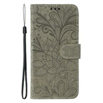 For Honor Magic8 5G Case Lace Flowers PU Leather Flip Wallet Phone Cover
