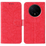For Honor Magic8 5G Case Lace Flowers PU Leather Flip Wallet Phone Cover
