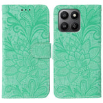 For Honor 400 Smart 5G / X7d 4G / 5G Case Lace Flowers PU Leather Flip Wallet Phone Cover