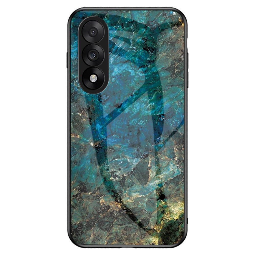 OnePlus Nord 5 5G / Ace 5 Ultra 5G-skal Marmormönster Härdat Glas + PC + TPU Skyddande mobilskal