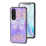OnePlus Nord 5 5G / Ace 5 Ultra 5G Butterfly Series Glasskal Färgglatt Elegant Skyddsfodral