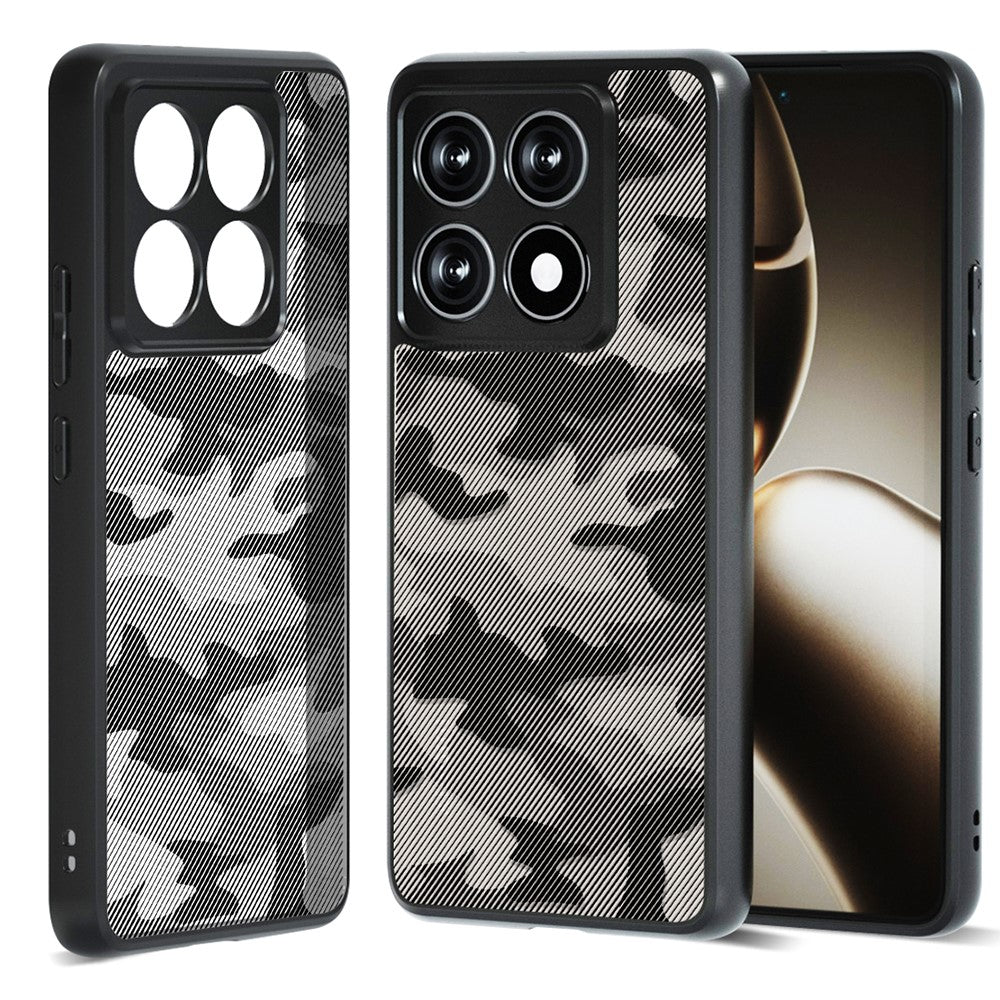 IBMRS For Xiaomi 17 Case Soft TPU Frame Hard PC Back Anti-Fall Phone Cover